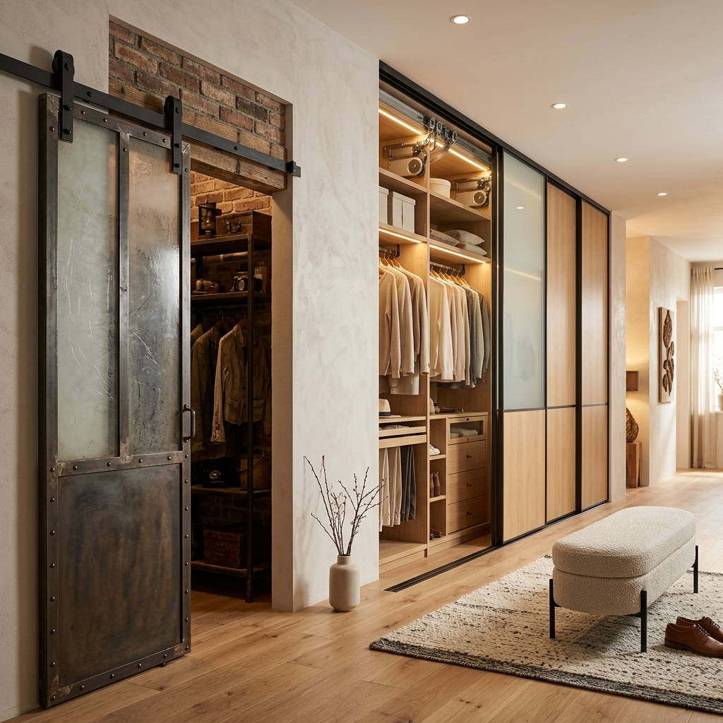 Шкаф-купе: путь от вагонных дверей до тихих систем с доводчиками — что выбрать сегодня